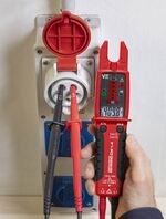 Misure di tensione con pinza amperometrica Benning CM 1-4