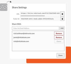 Gestione condivisioni