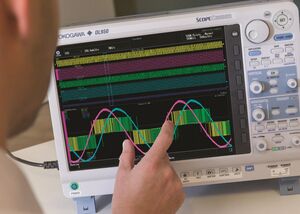 Scopecorder Yokogawa DL950 con touch screen