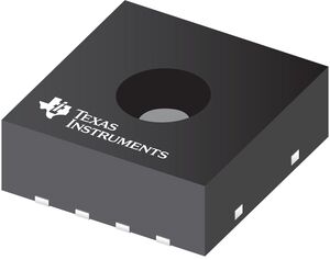 Package a cavità che ospita il sensore di tipo capacitivo