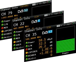 Misuratore segnali TV Televes H30Crystal multistandard