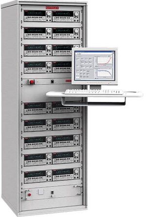 Sistema di collaudo paremetrico Tektronix S500 con SMU