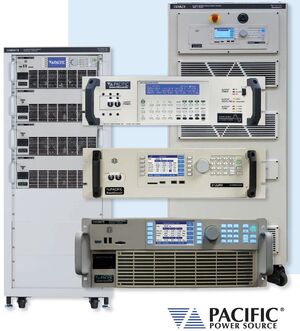 Famiglie alimentatori Pacific Power Source