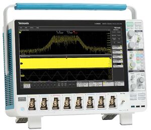Analisi dello spettro con oscilloscopio Tektronix 5 Series B