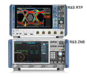 Oscilloscopio e Analizzatore di Reti Rohde & Schwarz