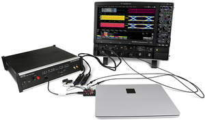 Test integrazione USB Type C con oscilloscopio e analizzatore di protocollo
