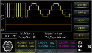 Forme d'onda arbitrarie