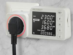 Misuratore di costi energetici con data logger 