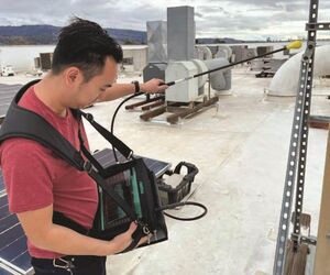 Ricerca di fonti di intermodulazione passiva con sonda PIM a bacchetta