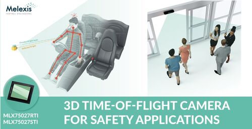 Applicazioni dei sensori ToF Melexis MLXPR250 in ambito automobilistico e industriale
