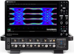 Analisi con diagramma ad occhio di segnale con modulazione PAM4