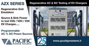 Pacific Power Source offre un'ampia gamma di soluzioni di alimentazione per il test dei sistemi elettronici di potenza