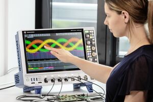 L'oscilloscopio R&S MXO 5 ben si presta per la caratterizzazione e il debug dei sistemi di potenza