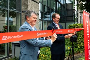 Inaugurazione magazzino Electrorent a Mechelen
