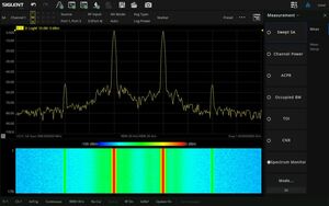 Siglent SNA6000 Analisi dello Spettro