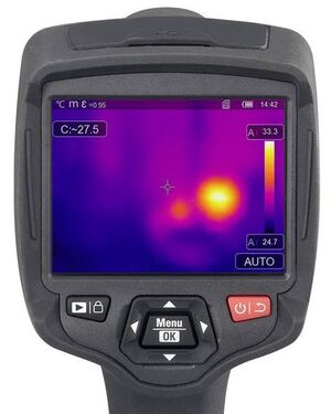 Termocamera WB-430 con touchscreen