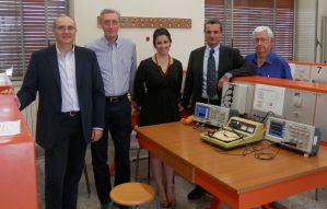 Il team di Giakova e dell'Università di Palermo