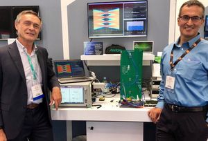 Dimostrazione di Anritsu ed eSilicon a ECOC 2018