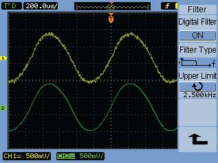 Filtraggio digitale con oscilloscopio Agilent serie 1000 Filtraggio digitale con oscilloscopio Agilent serie 1000