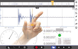Trendcorder supporta i gesti multitouch