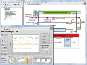 Applicazione di misura scritta in LabVIEW
