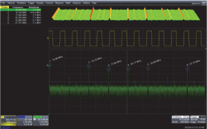 Analisi spettrale con oscilloscopio Teledyne LeCroy