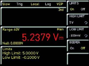 Valore misurato che supera il limite