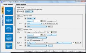 Definizione di sequenze di trigger complesse