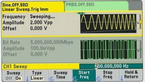 Combinazione di segnali su 2 canali
