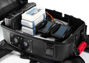 Zainetto per misure di copertura reti cellulari