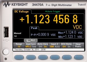 Multimetro Keysight con risoluzione di 7,5 cifre