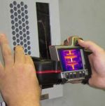 Termografia tramite finestra di ispezione a infrarossi