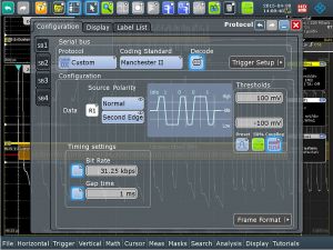 Configurazione personalizzata parametri del bus