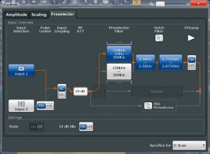 Impostazione dei filtri programmabili
