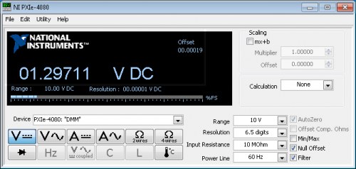 Pannello di comando e controllo virtuale del digitalizzatore