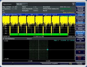 Analisi segnale WLAN con R&S FSVA