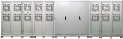 Simulatore da 800 kVA sezionabile in una unità da 500 kVA ed una da 300 kVA