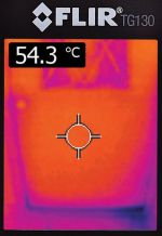 Display termocamera Flir TG130