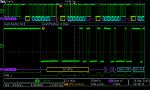 Decodifica segnale CAN FD