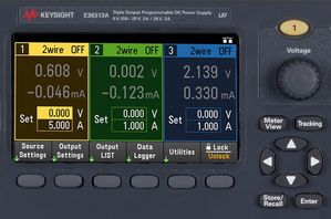 Display a colori e comandi dedicati per canale