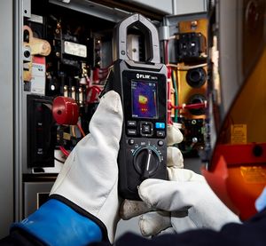 Ispezione termografica di un armadio elettrico