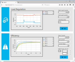 Interfaccia web sviluppata con LabVIEW NXG