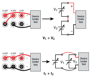 Collegamento in serie o in parallelo