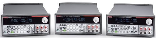 I tre modelli di alimentatore Keithley 2230G