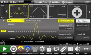 La moderna interfaccia utente dei generatori di Teledyne Test Tools (T3)