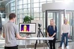 Sistema Flir con termocamera per controllo accessi