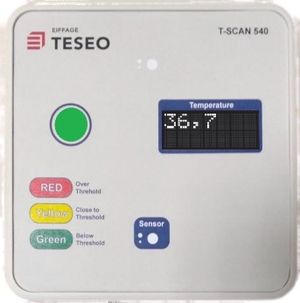 Pannello frontale Teseo T-SCAN 540