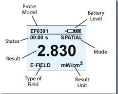 Display misuratore di campo Narda