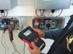 Misure su inverter dell'impianto fotovoltaico