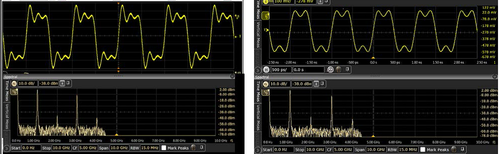 Effetto filtri di correzione DSP